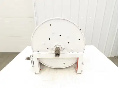 Hannay Reels 716-19-20-10.5J SR Retractable Industrial Air Hose Reel 1/2" X 39'