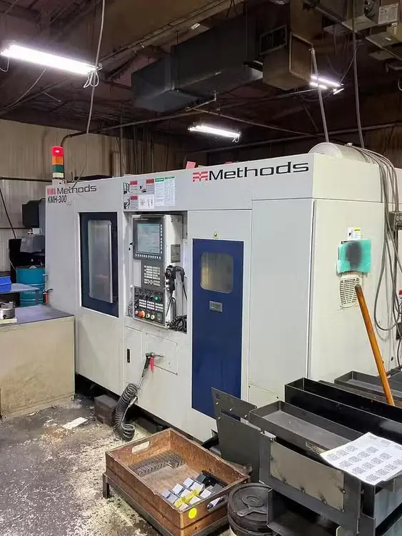 Used 2014 KIWA KMH-300-F001 Horizontal Machining Centers California US | Amiron Machinery #1224927