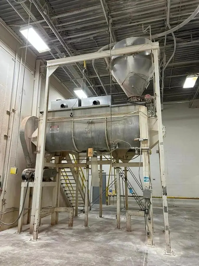 Used RIBBON BLENDER 170 CUBIC FEET Ribbon Blenders Pennsylvania US | Global Equipment International, LLC #880490