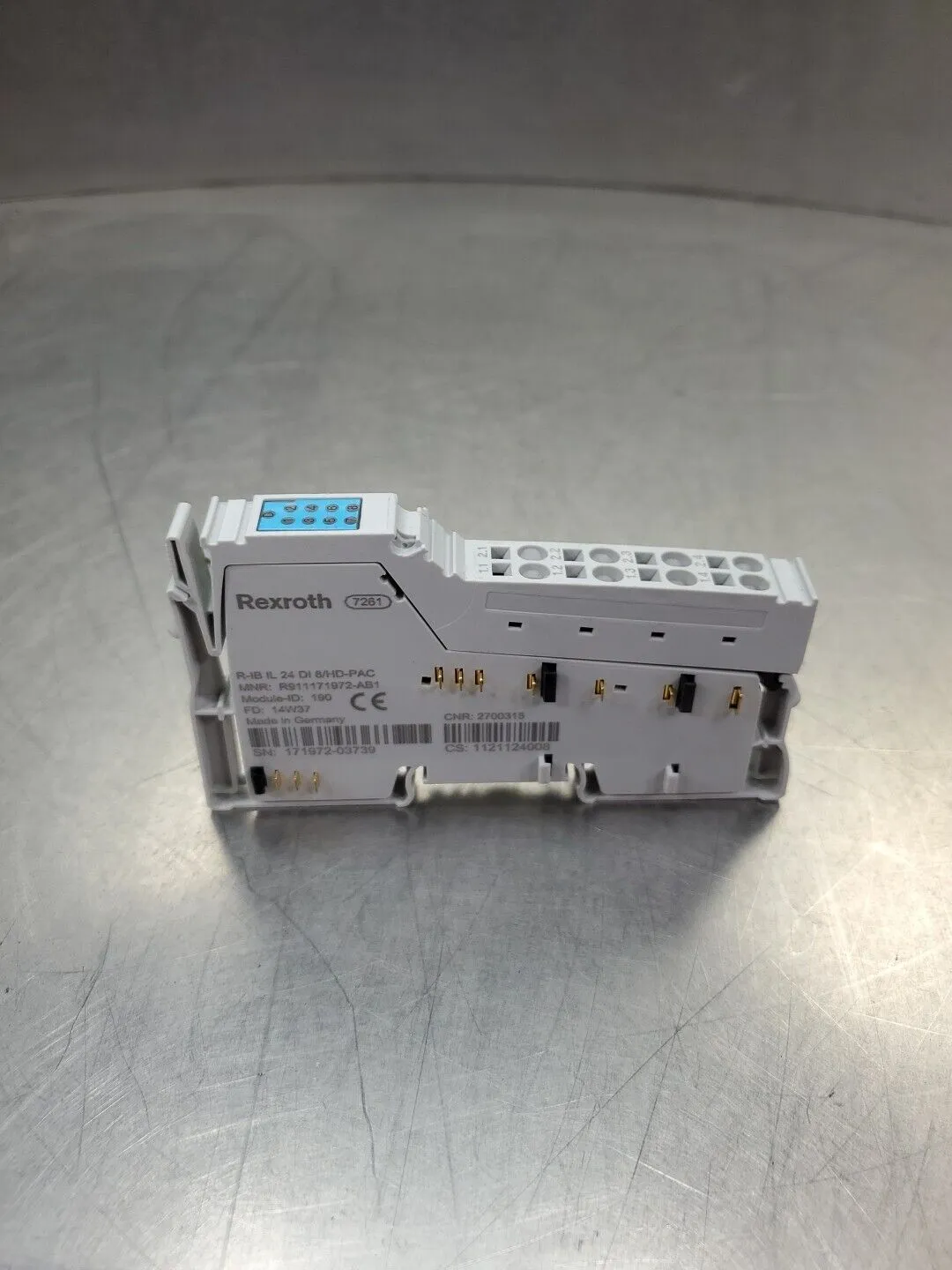 Rexroth R-IB IL 24 DI 8/HD-PAC MNR:R911171972-AB1 Module. 3C-22