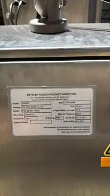 USED 2021 METTLER TOLEDO CM 6000
