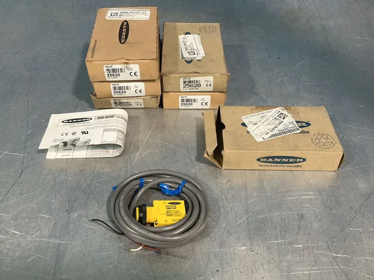 Used BANNER SM312F Photoelectric Sensors Ohio US | HGR 24 #1301569