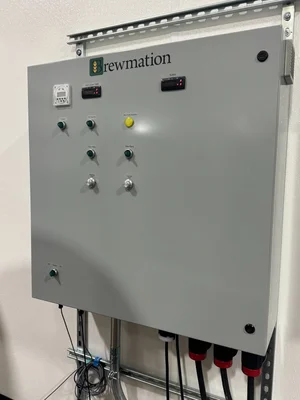Brewmation 7bbl Electric Brewhouse - Like new Condition! BK, MT, HLT, pump, more!
