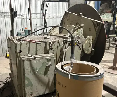 20,000 LB ARONSON MODEL #HD200A POWERED WELDING POSITIONER: YOBRO #24905