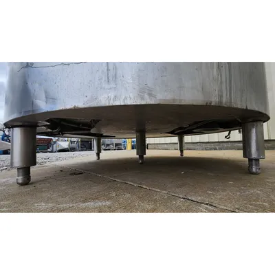 Used 6,500L (1,717 gal) Stainless Insulated Jacketed Liquid Storage Vessel Tank