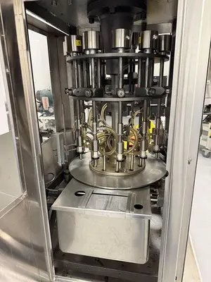 Used MRM 12 VALVE ROTARY FILLER Overflow Pressure Gravity Liquid Fillers Oregon US | Ager Tank & Equipment Co. #1518537