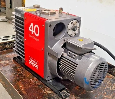 Edwards E2M40FF 40 Rotary Vane Dual Two Stage Vacuum Pump