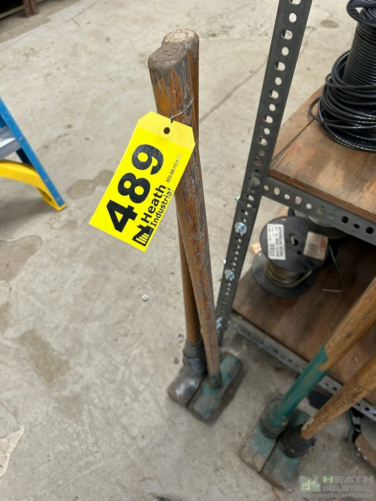 Used _UNKNOWN_ (2) SLEDGE HAMMERS Hammers Illinois US | Heath Industrial Auction Services #1379960