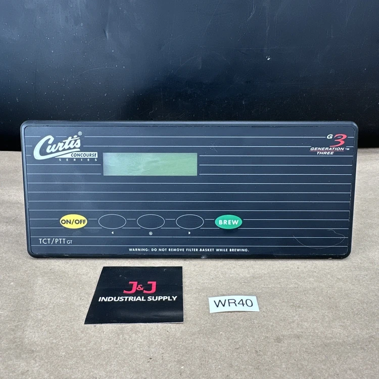 Used Wilber Curtis WC-786 Food, Restaurant, & Bakery Parts & Accessories Indiana US | J&J Industrial Supply #806318
