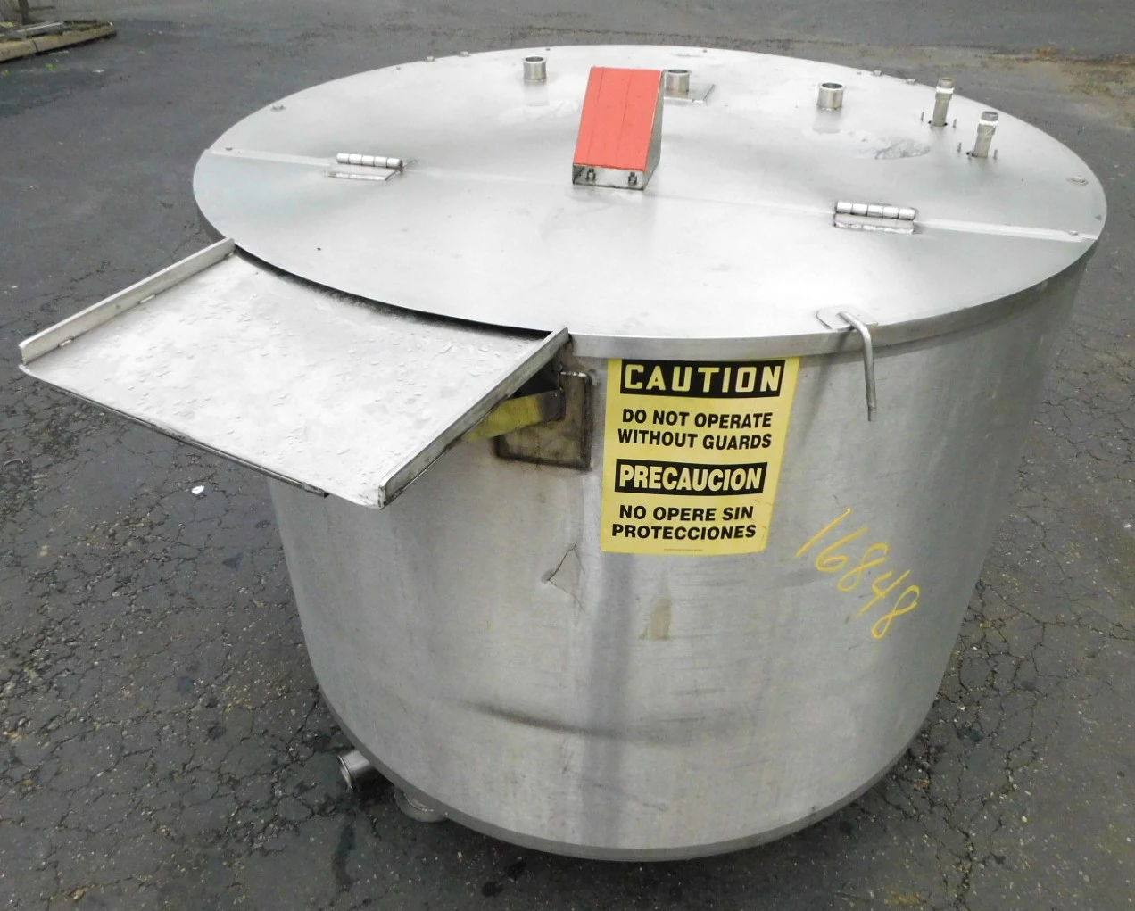 USED MELTING TANK 500 GALLON TANK