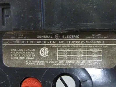 USED GENERAL ELECTRIC / GE TFJ236125