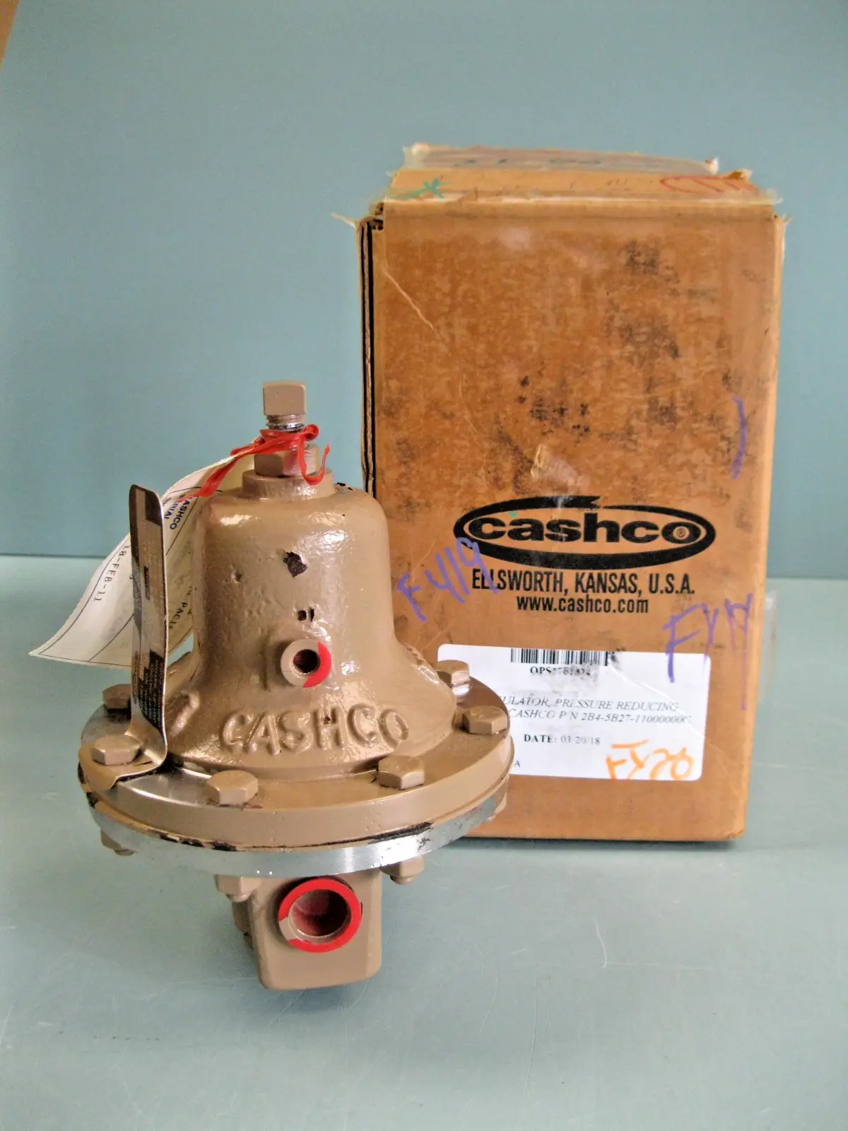 NEW Cashco Model D