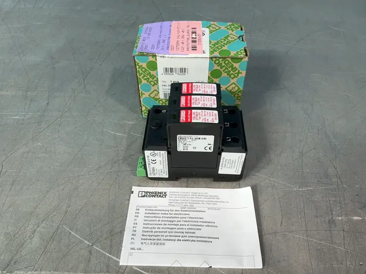 Used PHOENIX CONTACT VALUS277/80/3+0FM Surge Protectors Ohio US | HGR 24 #1515745