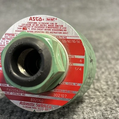 Used ASCO 832060 Solenoid Valves California US | Davliegogo LLC #1706981