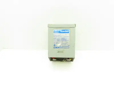 GE 9T51B190 Transformer 1PH 1KVA 249/263/277HV 120/240LV Dry Type QB