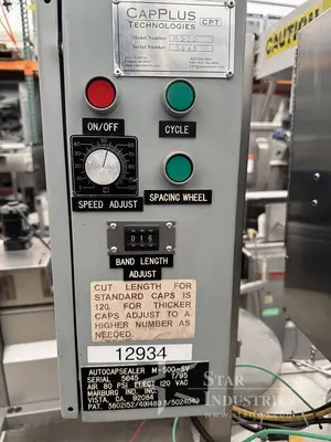 Used MARBURG M-500-SV Capsule Banders / Sealers | Star Industries #1253778