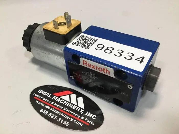 Used REXROTH 4WE6D62EG24N9K4 Valves/Fittings Michigan US | Ideal Machinery #608095