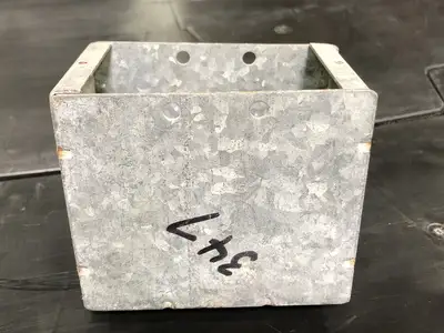 4x2.5" High Voltage Pre-Ganged Masonry Box