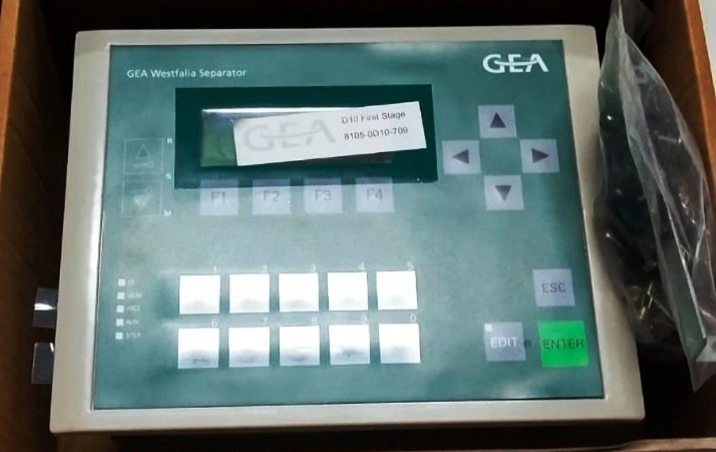 NEW: GEA D10 control panel.