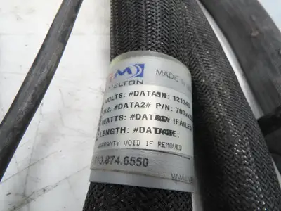 Valco Melton Hot Melt Hose Adhesive Dispensing Glue Gun Heating 31' 10m