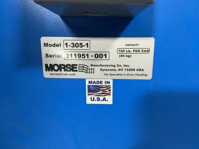 Used MORSE MANUFACTURING CO. INC. 13051 Tumbling Equipment Ohio US | HGR 24 #1314118