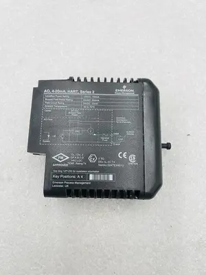 EMERSON DELTAV KJ3221X1-BA1 AO CARD 8 CH 4-20 MA HART SER 2 #K-2504