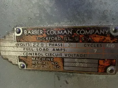 Used BARBER COLMAN 610 Gear Hobbers Ohio US | HGR 24 #1289733