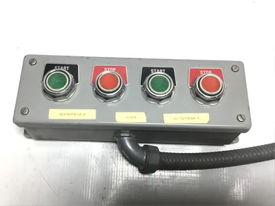 Self Locking Momentary Push Button Switch Station