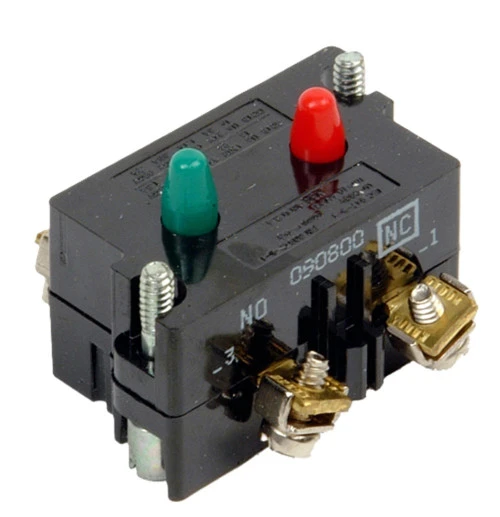 Cutler-Hammer Eaton 10250T1 Pushbutton Contact Block, 1NO 1NC [New]