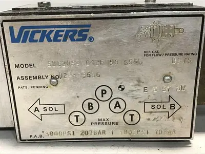 USED VICKERS SDG20S4 012F 50 S553