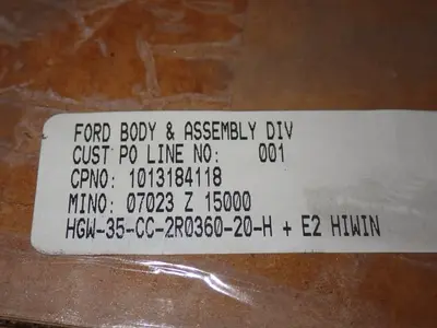 NEW HIWIN HGW35CC2R036020H + E2