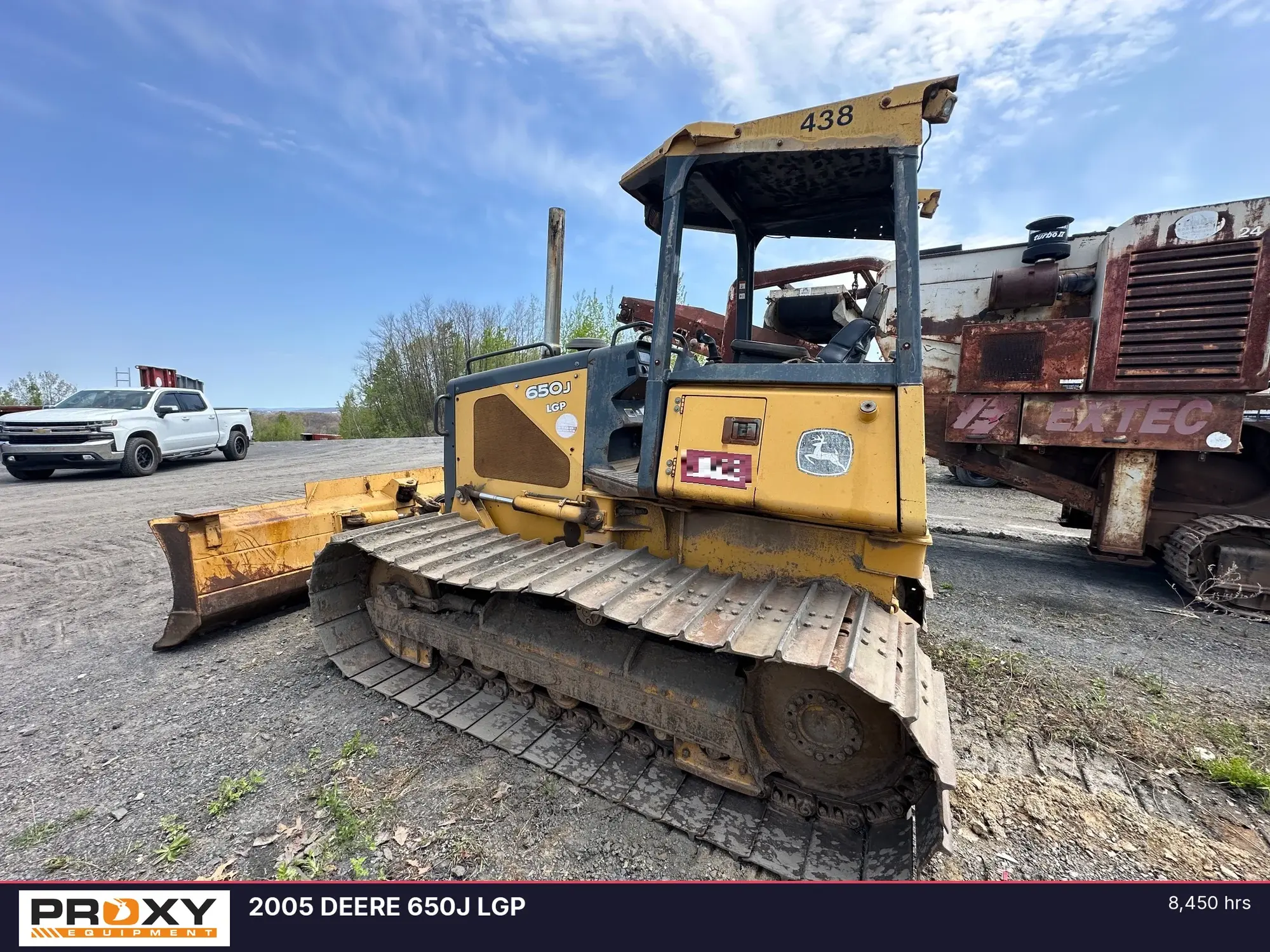 Used 2005 DEERE 650J LGP Bulldozers Pennsylvania US | Proxy Equipment #1388682