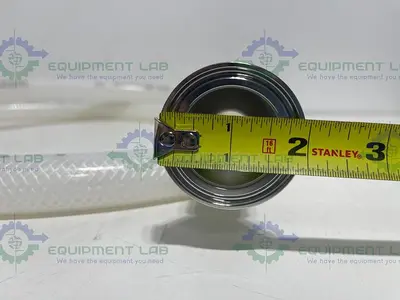 USED SAINT GOBAIN 23035763 PURE FIT 96" HOSE W/ 3/4" TO 1/2" SANITARY FITTING 90 PSI