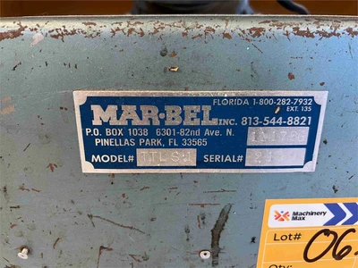 Used 1986 MAR-BEL TTLS1 Misc Woodworking Machinery California US | MachineryMax #1390494