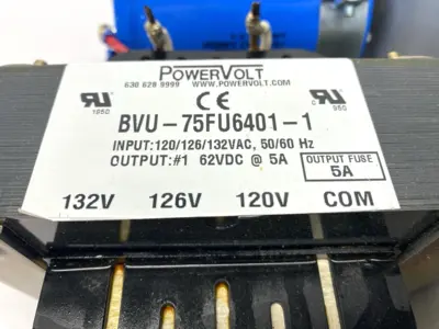 Used Powervolt Power Supply 62VDC 5A Single Output Power Supplies Michigan US | Maverick Industrial Sales #1390571