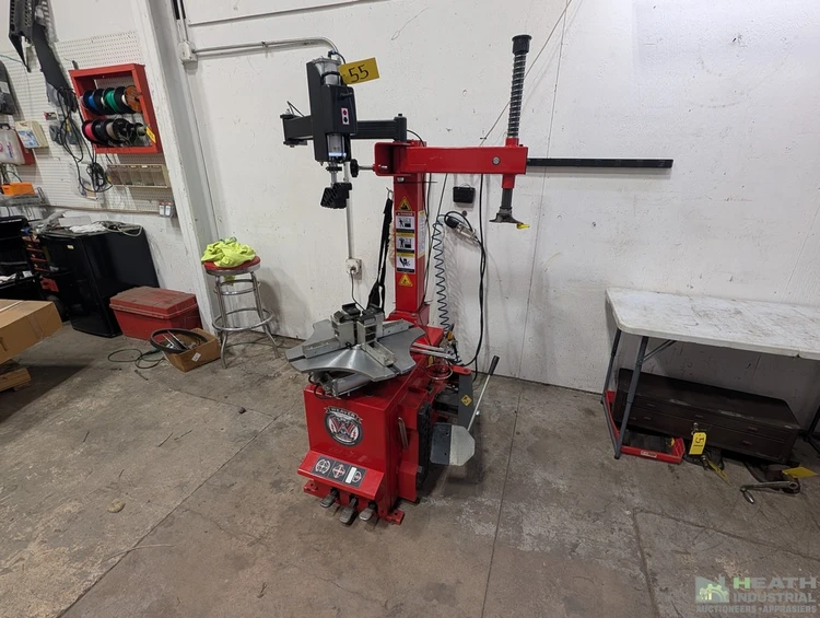 Used _UNKNOWN_ WEAVER SEMI AUTOMATIC TIRE MACHINE/ CHANGER MODEL WM807X S/N M8070XC1FWLE1300 MF6-02/2025 Tire Balancers Illinois US | Heath Industrial Auction Services #1546819
