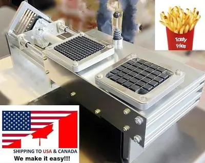 Commercial French Fry Potato - Carrot and more - electric  cutter