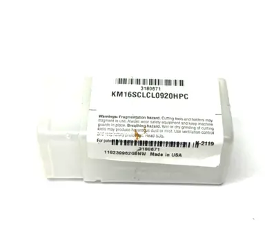 NEW KENNAMETAL KM MICRO™ CUTTING UNIT SCLC-95° S-CLAMPING KM16SCLCL0920HPC