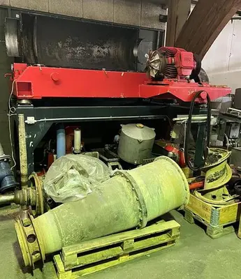 (2) Hysep/DDS MD 53C (20x58) decanter centrifuges, Duplex SS.