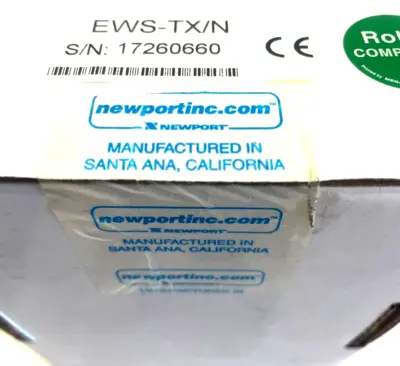 NEW SEALED NEWPORT EWS-TX/N TEMPERATURE TRANSMITTER EWXTXN