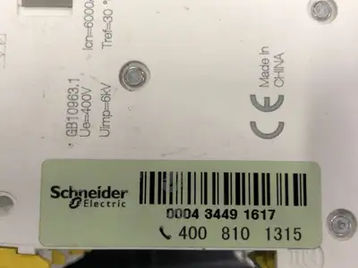 USED SCHNEIDER ELECTRIC IC65N D25A