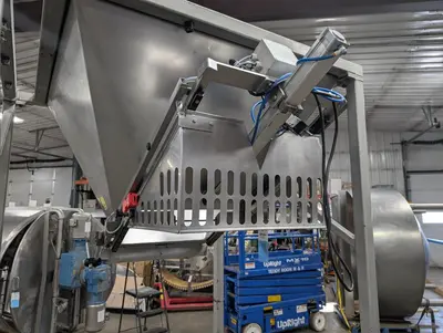 Stainless Steel Slide Gate Dough Chunker