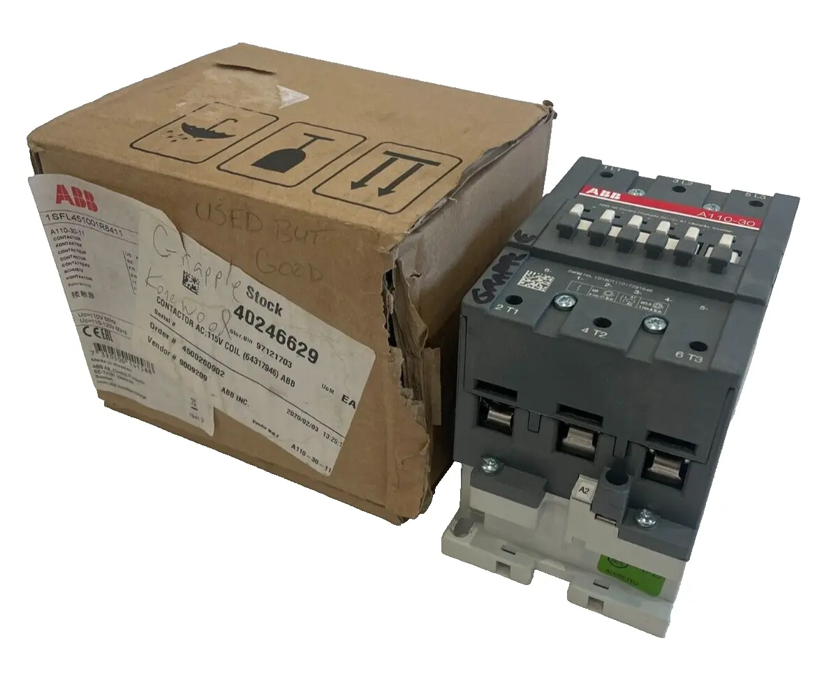 USED ABB 1SFL451001R8411 CONTACTOR A110-30