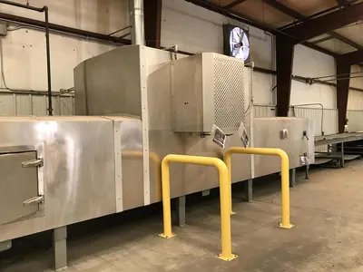 Used 2004 BAKER PERKINS 48" INDIRECT FIRED TUNNEL OVEN Continuous Ovens Texas US | Bakery Machinery and Engineering #1770306
