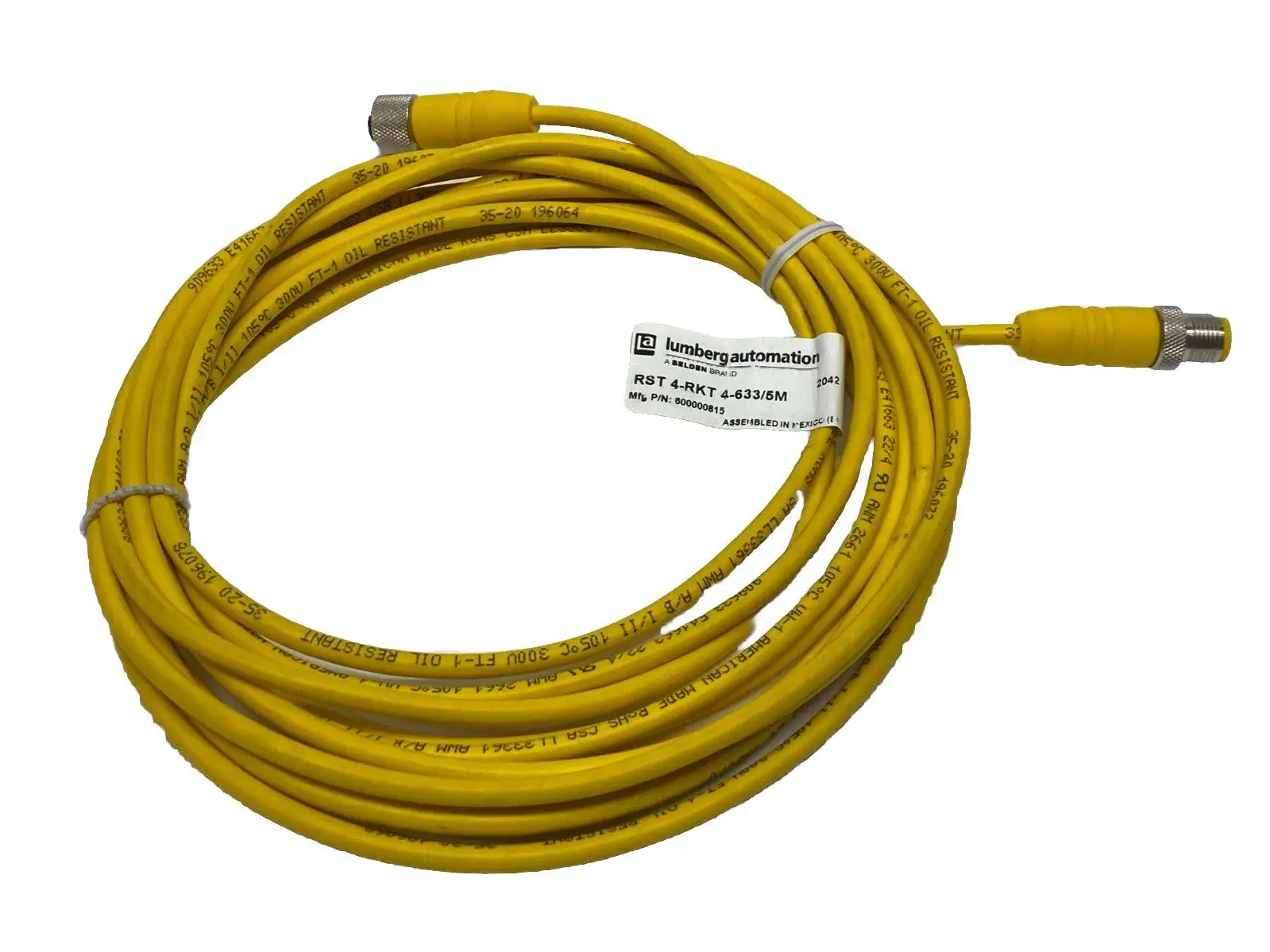New | in-Stock Lumberg RST 4-RKT 4-633/5M, 600000815 Cable & Wire Michigan US | Maverick Industrial Sales #1495960