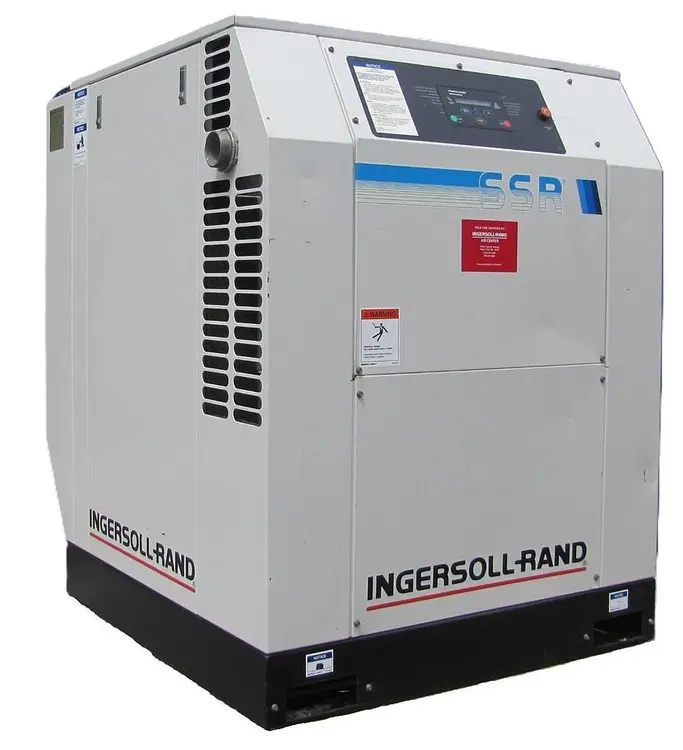 Used INGERSOLL RAND SSR-EP40SE Rotary Screw & Sliding Vane Air Compressors California US | Bay Line Tool #1399327
