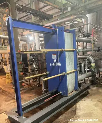 Used DraCool USA M15-BFG Stainless Steel Plate Heat Exchanger – Approx. 1,200 Sq. Ft. Heat Transfer Area