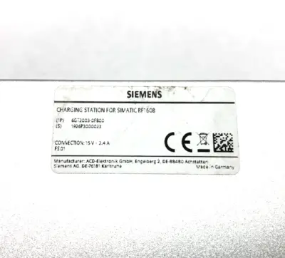 USED SIEMENS SIMATIC RF160B DOCKING CHARGER STATION