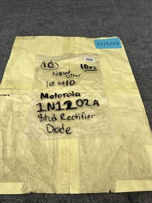 New | in-Stock Motorola 1N1202A Rectifiers California US | Davliegogo LLC #1708299