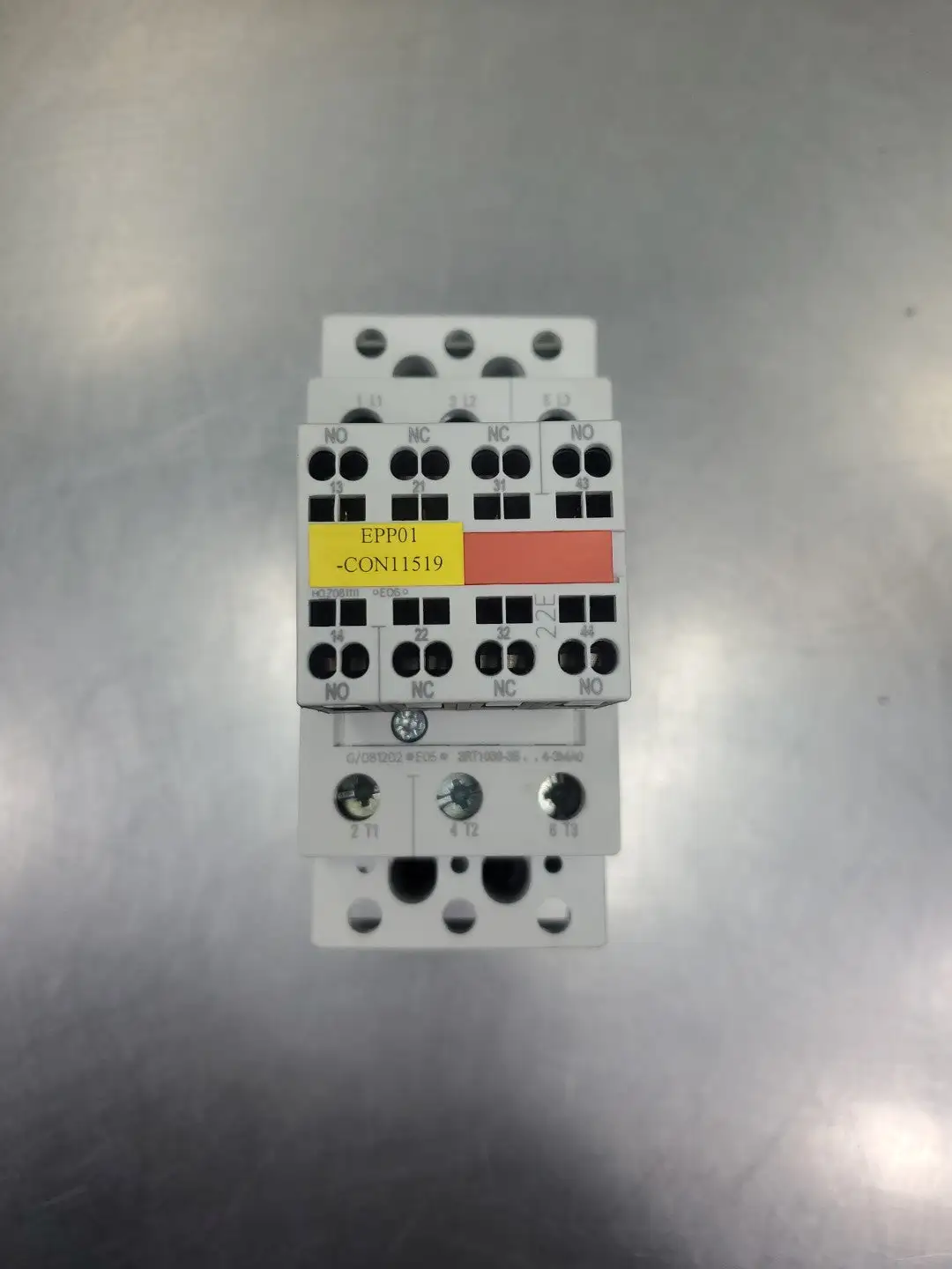 Siemens SIRIUS 3RT10363BB443MA0 Contactor w/3RH19212HA223AA1 Module. 4E48